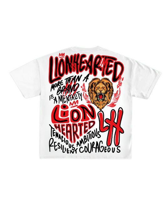 "Street Sovereign" Tee White/Red