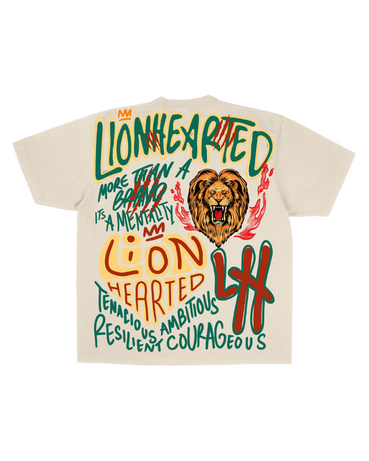 "Street Sovereign" Tee Cream/Green