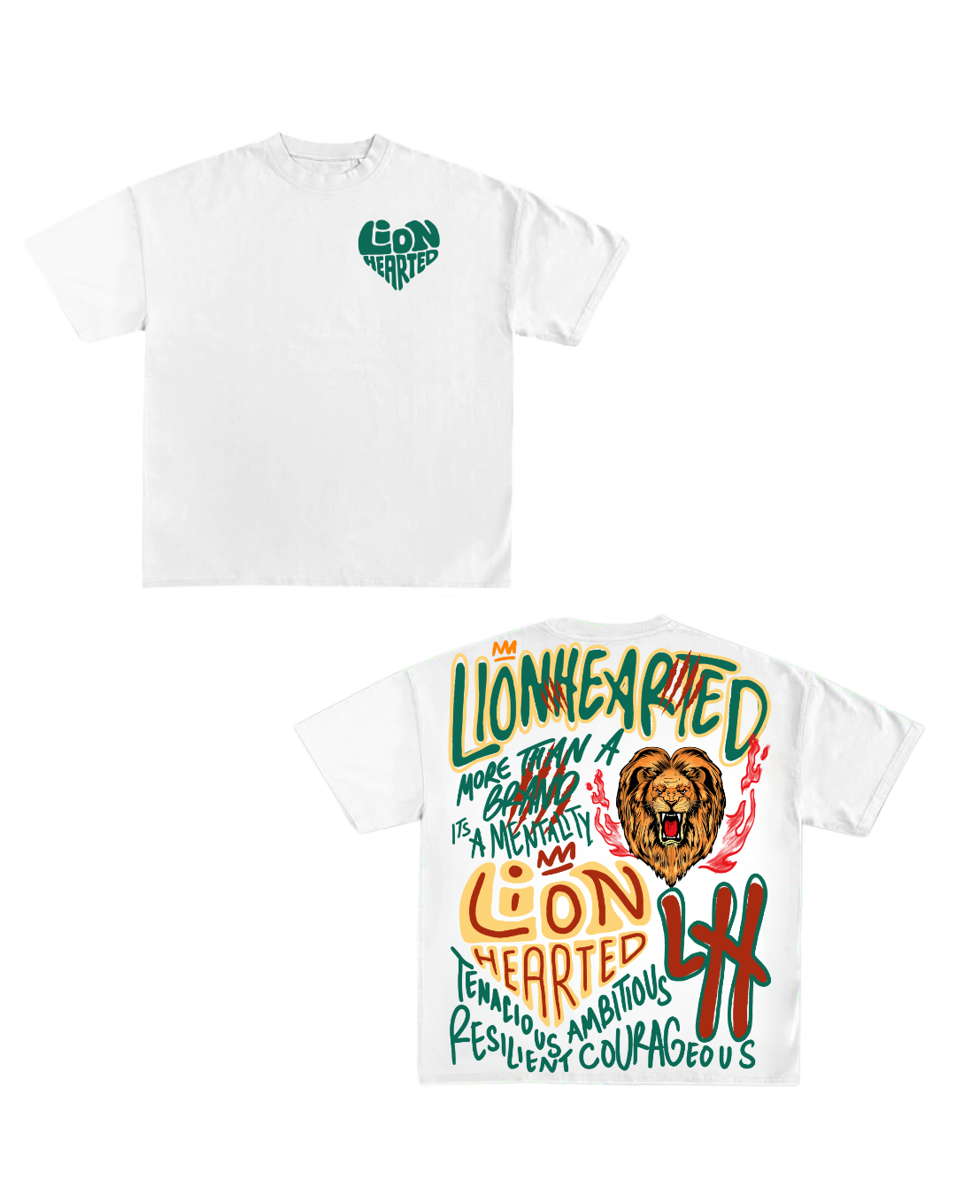 "Street Sovereign" Tee White/Green