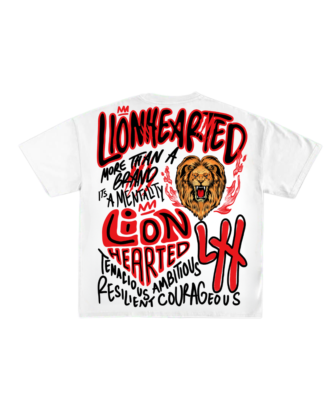 "Street Sovereign" Tee White/Red